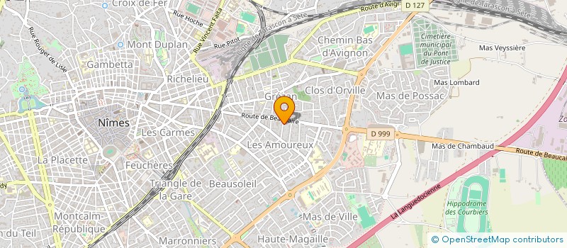 localisation de l'entreprise AB CONSTRUCTION  NIMES