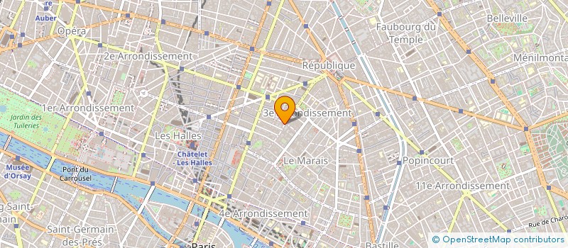 localisation de l'entreprise AB CONSULT  PARIS