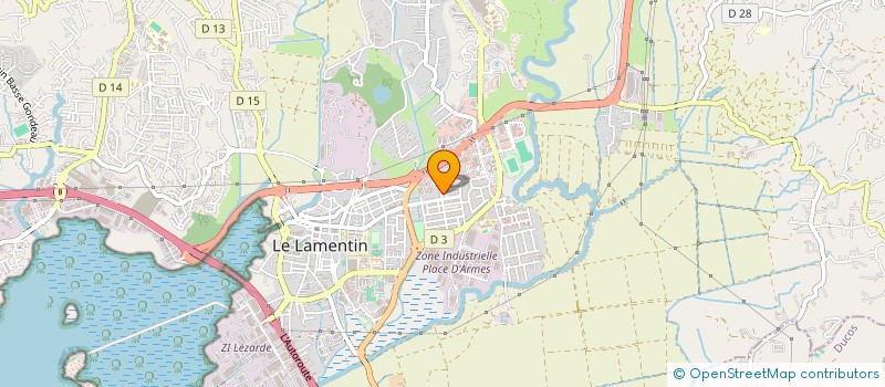 localisation de l'entreprise AB CONSULTANT à LE LAMENTIN