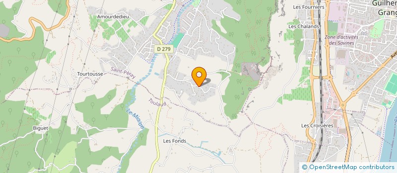 localisation de l'entreprise AB CONSULTANTS à SAINT-PERAY