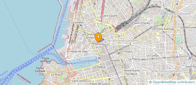 localisation de l'entreprise AB CONSULTANTS à MARSEILLE