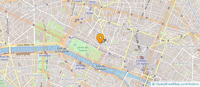 localisation de l'entreprise AB CONSULTING à PARIS
