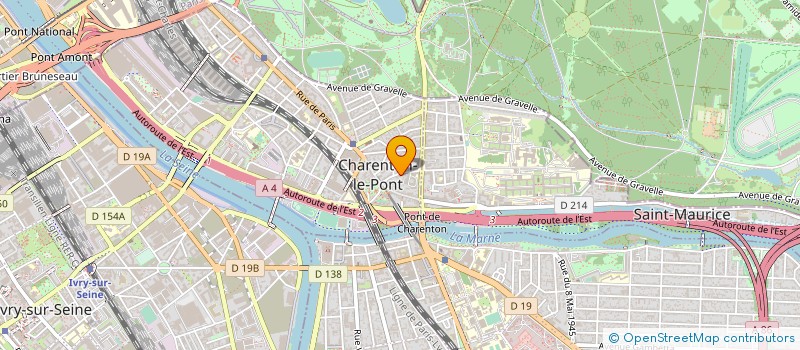 localisation de l'entreprise AB CONSULTING  CHARENTON-LE-PONT