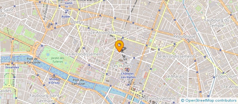 localisation de l'entreprise AB CONSULTING  PARIS