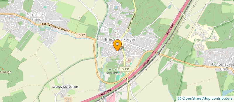 localisation de l'entreprise AB CONSULTING à BRIIS-SOUS-FORGES