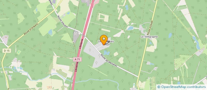 localisation de l'entreprise AB CONTROLE SARL à ARDON