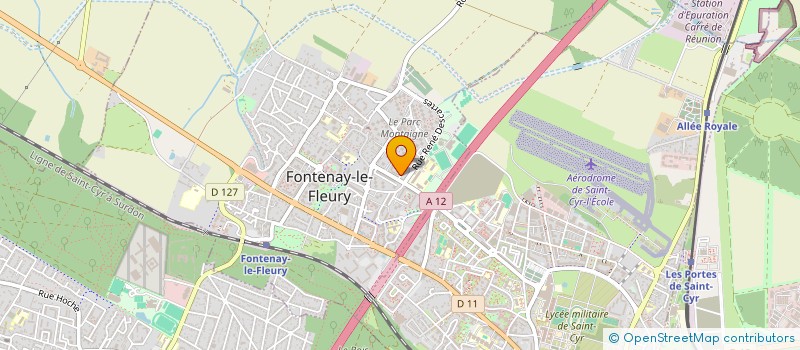 localisation de l'entreprise AB COURSES à FONTENAY-LE-FLEURY