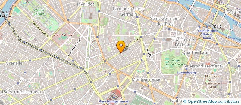 localisation de l'entreprise AB CREATION - CONSEIL  PARIS