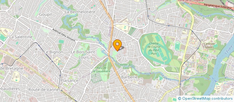 localisation de l'entreprise AB DALLE à NANTES