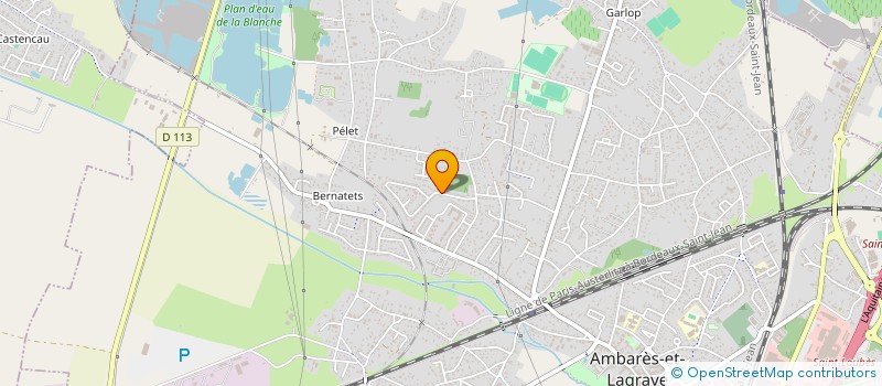 localisation de l'entreprise AB DANTAS CONSTRUCTION à AMBARES-ET-LAGRAVE