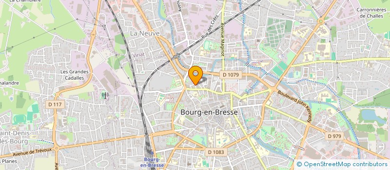 localisation de l'entreprise AB DECO CONCEPT à BOURG-EN-BRESSE