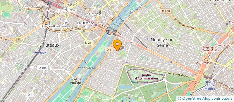localisation de l'entreprise AB DENTAL à NEUILLY-SUR-SEINE
