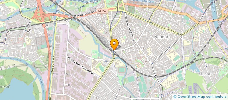 localisation de l'entreprise AB DIAG à STRASBOURG