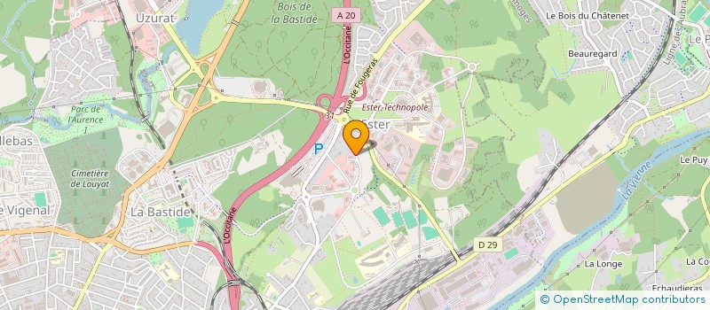 localisation de l'entreprise AB DIAG EXPERT à LIMOGES