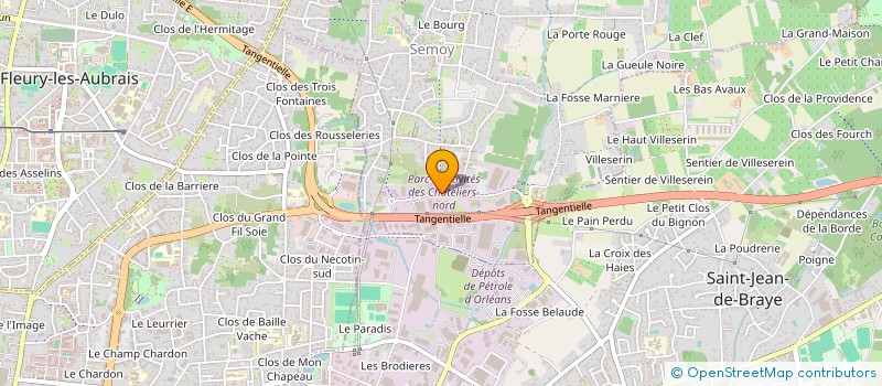 localisation de l'entreprise AB DINER à SEMOY