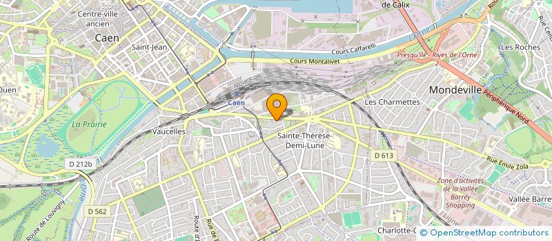 localisation de l'entreprise AB DIS à CAEN