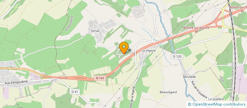 localisation de l'entreprise AB DISTRIB à SAINT-SATURNIN