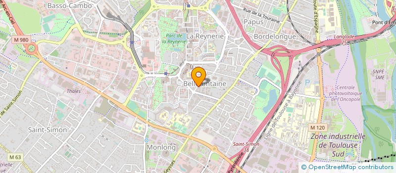 localisation de l'entreprise AB DISTRIBUTION à TOULOUSE