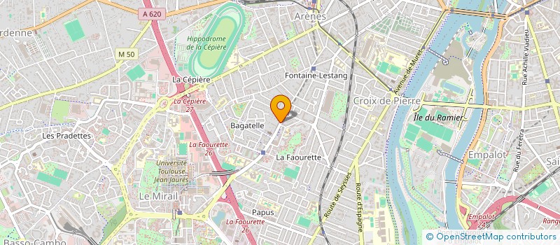 localisation de l'entreprise AB DISTRIBUTION à TOULOUSE