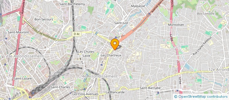 localisation de l'entreprise AB DRIVE  MARSEILLE
