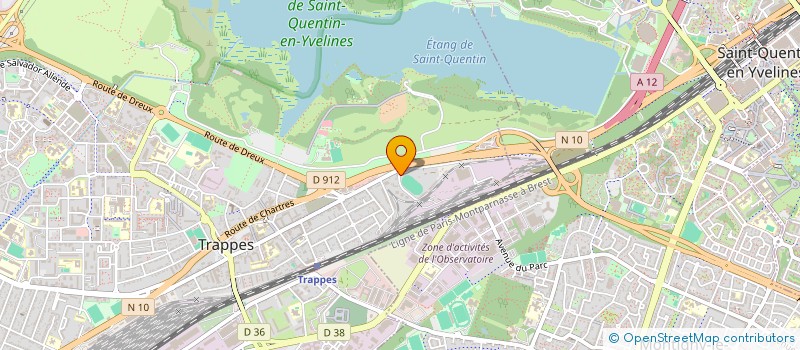 localisation de l'entreprise AB DRIVER  TRAPPES