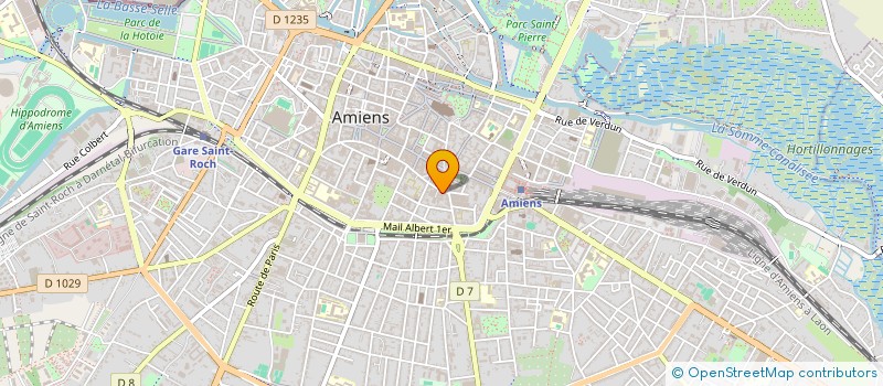 localisation de l'entreprise AB EDITIONS  AMIENS