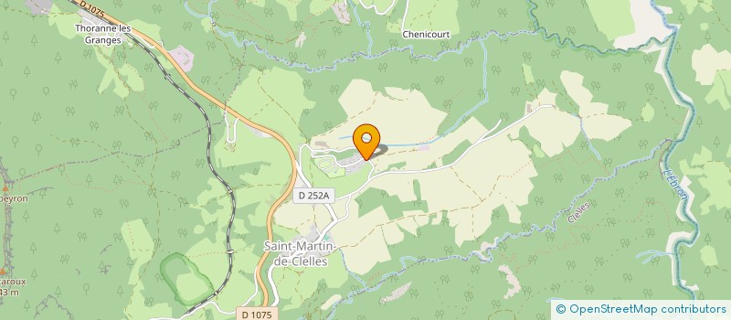 localisation de l'entreprise AB ELEC  SAINT-MARTIN-DE-CLELLES