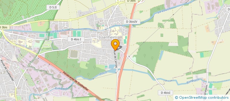 localisation de l'entreprise AB ELEC MULTISERVICES  ISSENHEIM