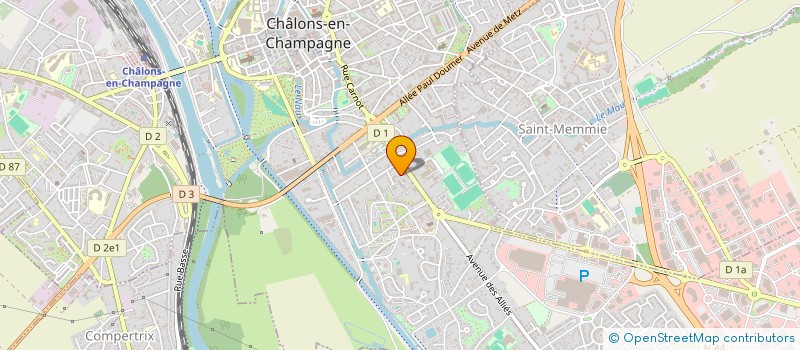localisation de l'entreprise AB ET FILS DEPANNAGE RAPIDE  CHALONS-EN-CHAMPAGNE