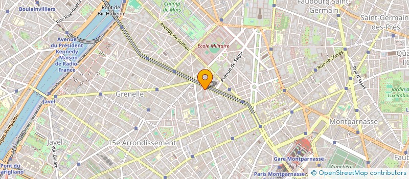 localisation de l'entreprise AB ET KA  PARIS