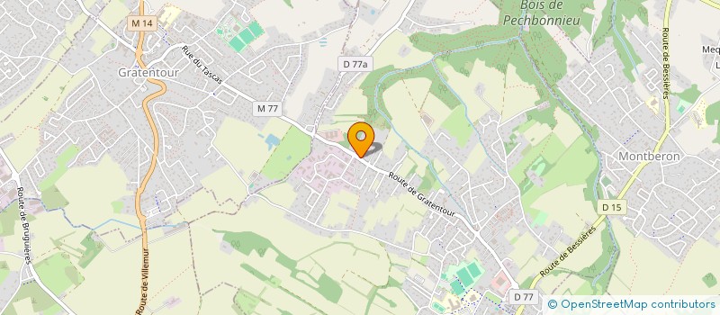 localisation de l'entreprise AB ETANCHEITE  PECHBONNIEU