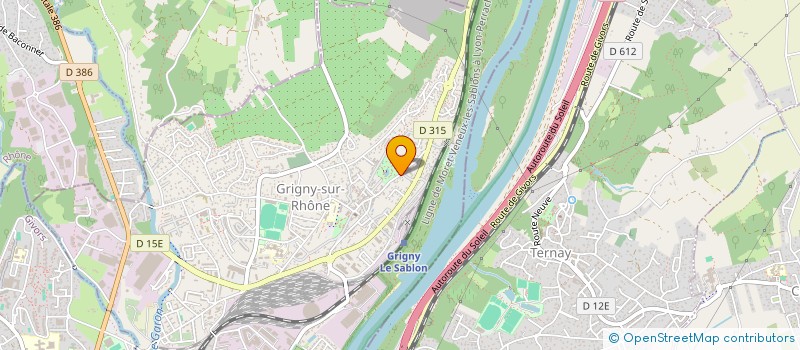 localisation de l'entreprise AB ETANCHEITE MEMBRANE à GRIGNY