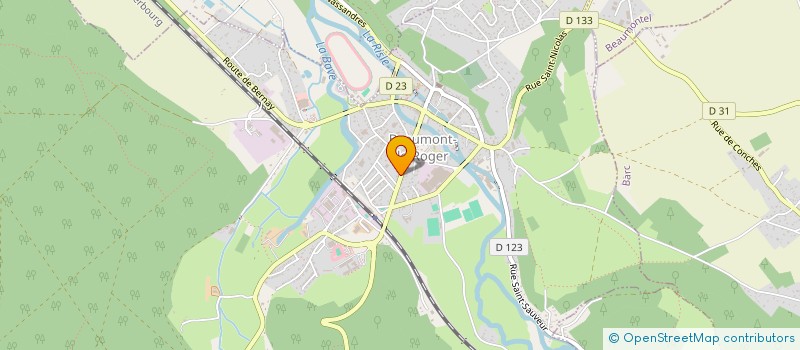 localisation de l'entreprise AB EURE  BEAUMONT-LE-ROGER