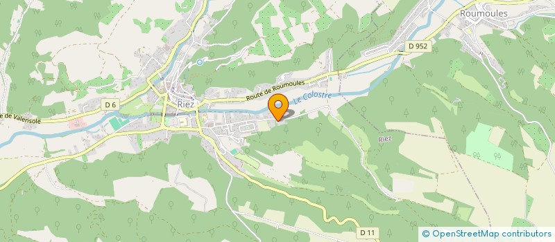 localisation de l'entreprise AB EXPERTISE à RIEZ