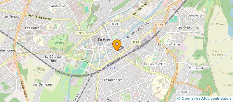 localisation de l'entreprise AB EXPERTISE & CONSEIL à DREUX
