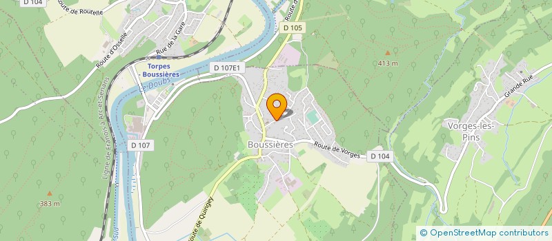 localisation de l'entreprise AB EXPERTISE INFORMATIQUE ET INVESTIGATION NUMERIQUE  BOUSSIERES