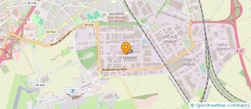 localisation de l'entreprise AB EXPERTISES ET ASSOCIES à FRETIN