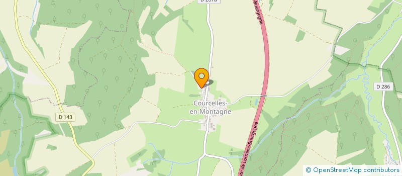 localisation de l'entreprise AB FACTURATION à COURCELLES-EN-MONTAGNE