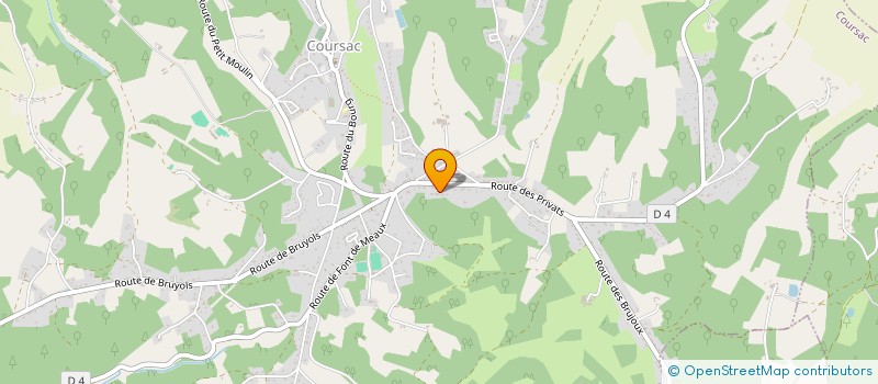 localisation de l'entreprise AB FAMILY  COURSAC