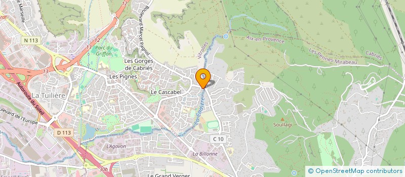 localisation de l'entreprise AB FINANCE 13 à VITROLLES