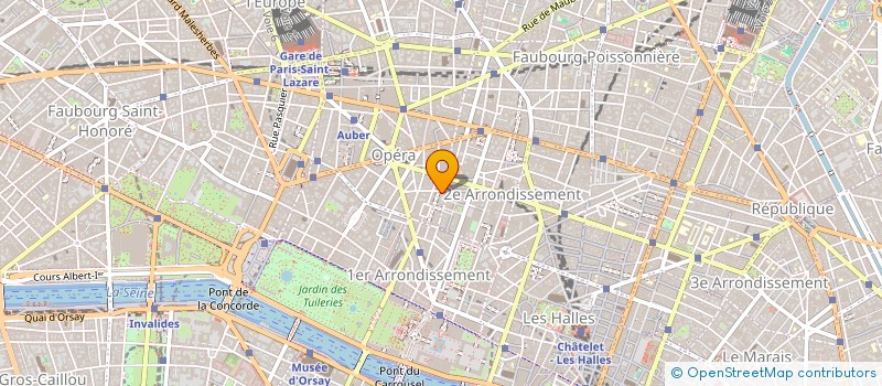 localisation de l'entreprise AB FINANCE à PARIS