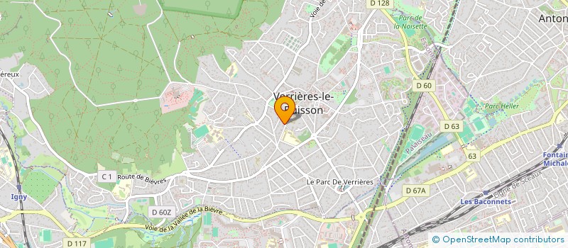 localisation de l'entreprise AB FLOANN à VERRIERES-LE-BUISSON