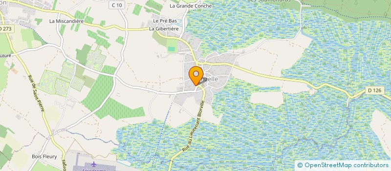 localisation de l'entreprise AB FROMAGES à SAINT-GEORGES-D'OLERON
