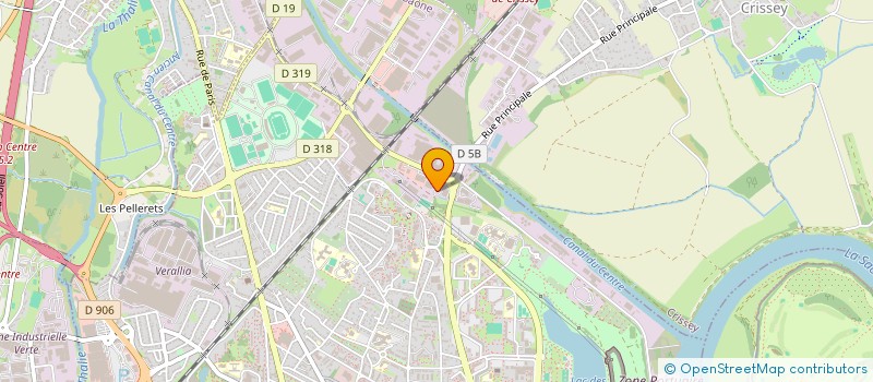 localisation de l'entreprise AB FUNERAIRE  CHALON-SUR-SAONE