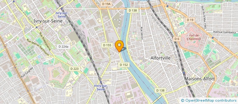 localisation de l'entreprise AB GARAGE à VITRY-SUR-SEINE