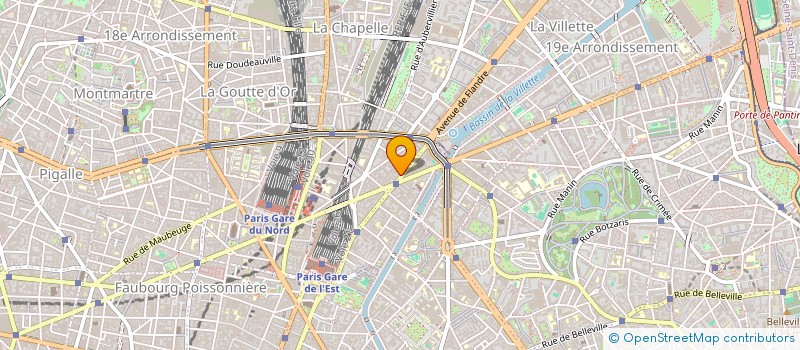 localisation de l'entreprise AB GENERALE DE BATIMENT à PARIS