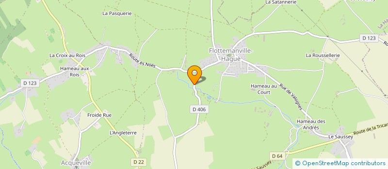 localisation de l'entreprise AB GESTION  LA HAGUE