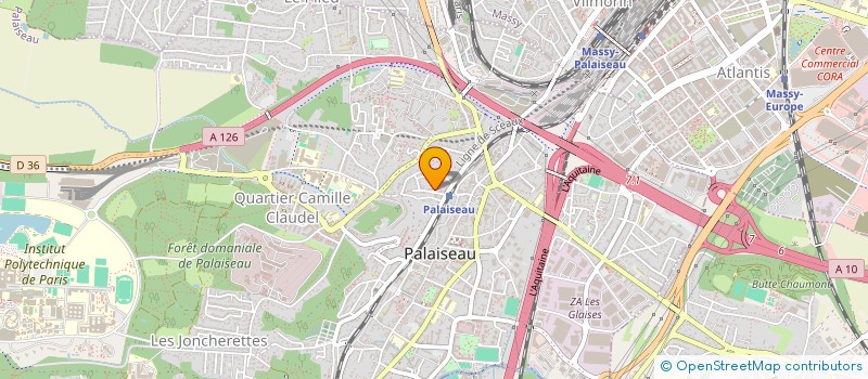 localisation de l'entreprise AB GLOBAL STRATEGY à PALAISEAU