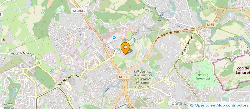 localisation de l'entreprise AB GRAPHIC à MONTPELLIER