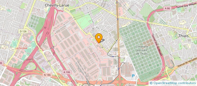 localisation de l'entreprise AB GROUP  CHEVILLY-LARUE